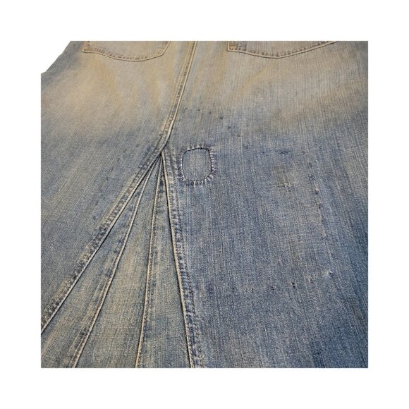Ralph Lauren Denim and Supply distressed maxi skirt size 29 - Picture 8 of 13